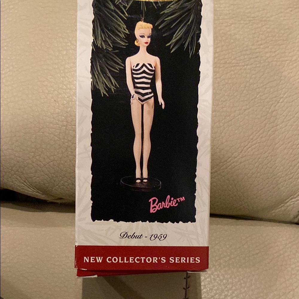 Barbie Debut Collector's Ornament in Black and White 1959